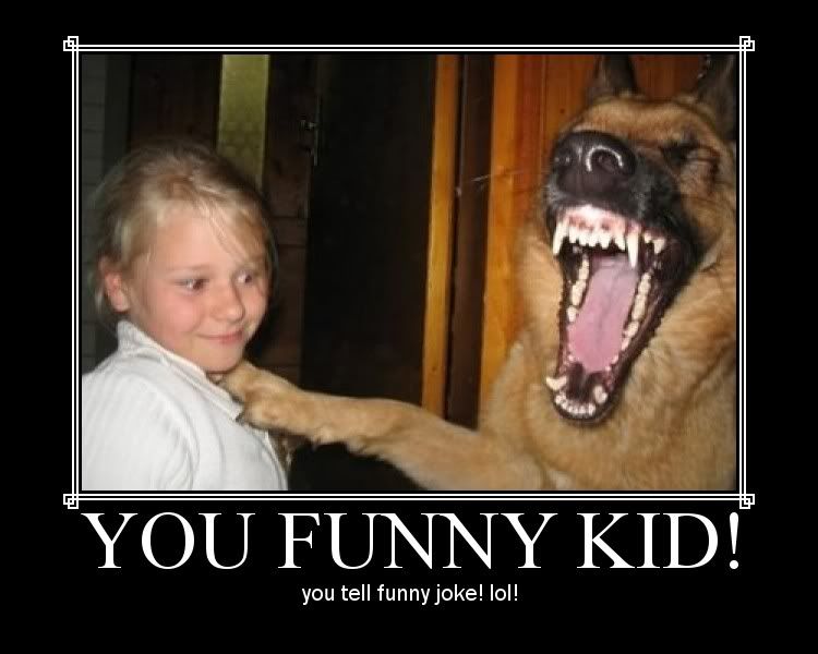 funny kid. funny-kid-tells-joke-to-dog.