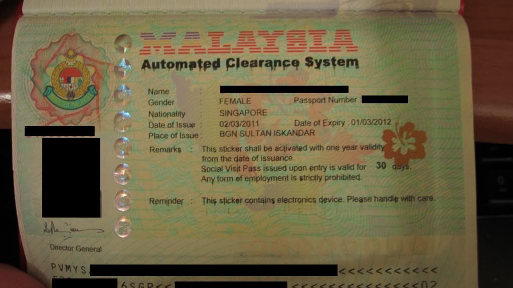 Malaysia Automated Clearance System??? - Page 2 - www.