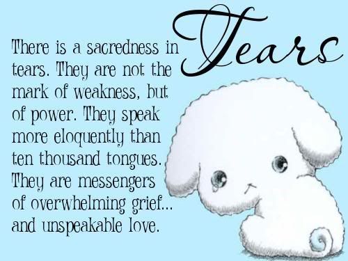 tears poem with puppy Pictures, Images and Photos