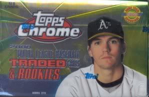 2000 Topps Chrome Baseball Traded & Rookies