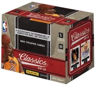 09/10 Panini Classics Basketball Hobby Box