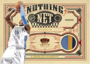 09/10 Panini Crown Royale Carmelo Anthony Nothing But Net