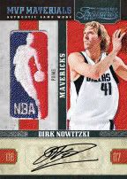 09/10 Panini Timeless Treasures Dirk Nowitzki Logoman Auto