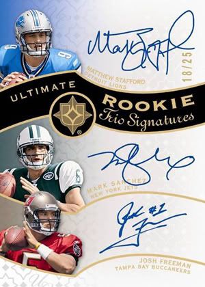 Ultimate Collection Triple Auto Rookies