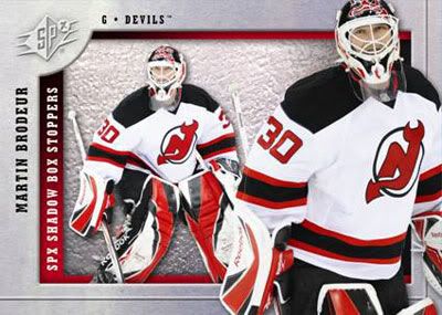Martin Brodeur Spx Shadow Box Stoppers Insert