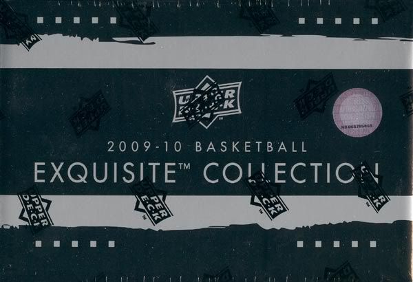 2009/10 Upper Deck Exquisite Basketball Hobby Box