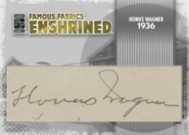 Honus Wagner Famous Fabrics Cut Auto