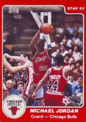 1984/85 Star Michael Jordan XRC Rookie Card