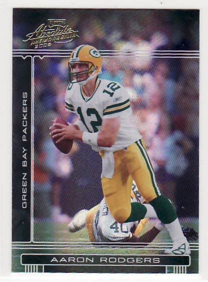 2006 Playoff Absolute Memorabilia Aaron Rodgers #57