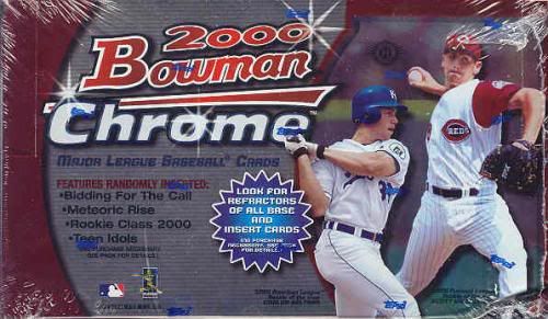 2000 Bowman Chrome Baseball Hobby Box