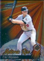 2000 Bowman Chrome Meteoric Rise Cal Ripken Jr