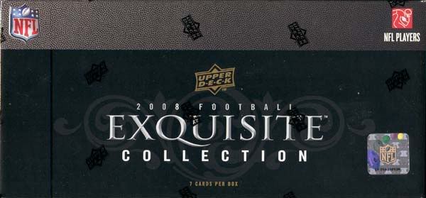 2008 Upper Deck Exquisite Collection Football  Box