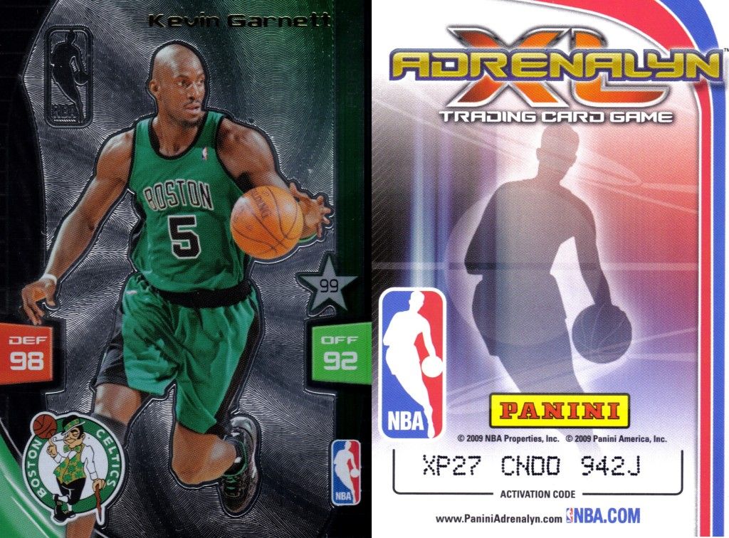 2009/10 Panini Adrenalyn Kevin Garnett Extra