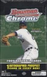 2009 Bowman Chrome Baseball Box