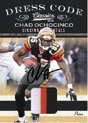 2010 Panini Classics Chad Ochocinco Dress Code Jersey