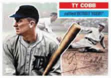 2010 Topps Series 2 Ty Cobb Vintage Legends Card