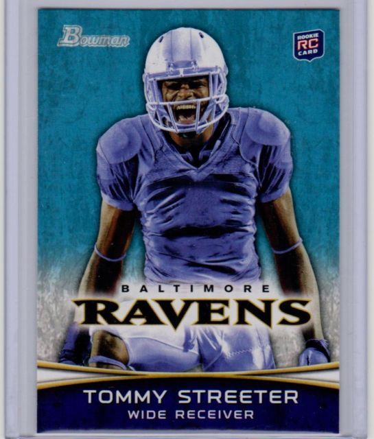 2012 Bowman Tommy Streeter Base Variation