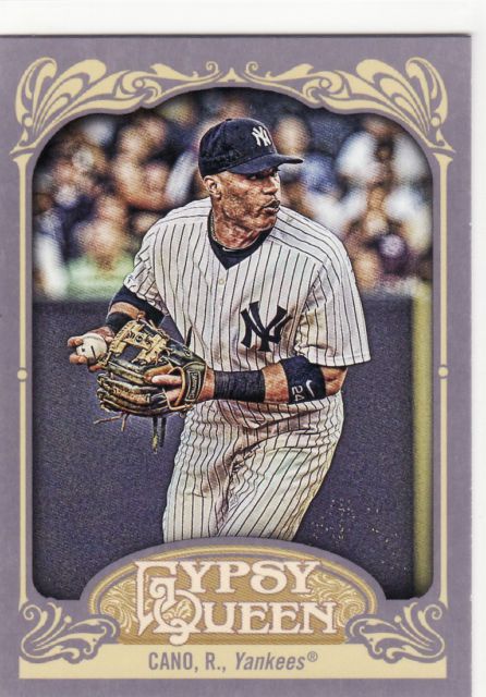 2012 Topps Gypsy Queen Robinson Cano Sp Variation