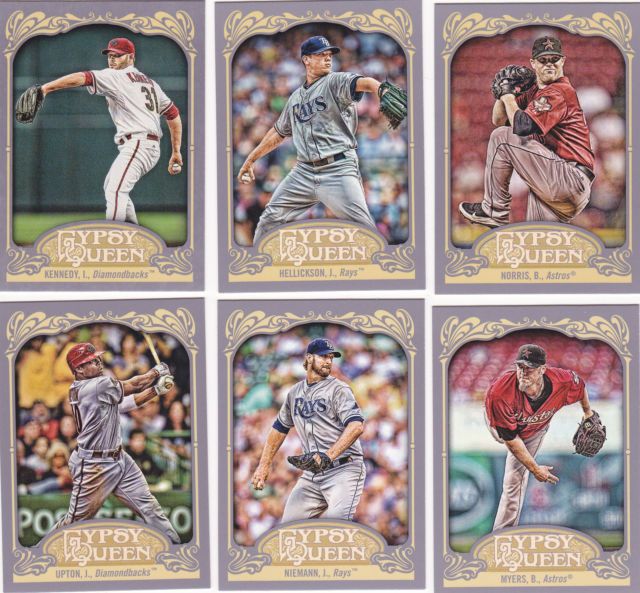 2012 Topps Gypsy Queen Ian Kennedy Sp Variation
