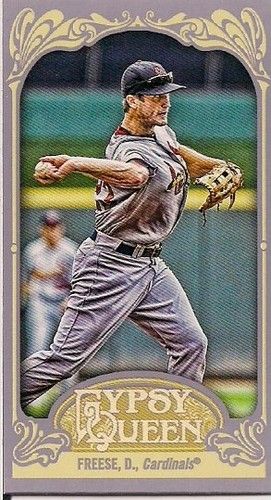 2012 Topps Gypsy Queen David Freese Mini Sp