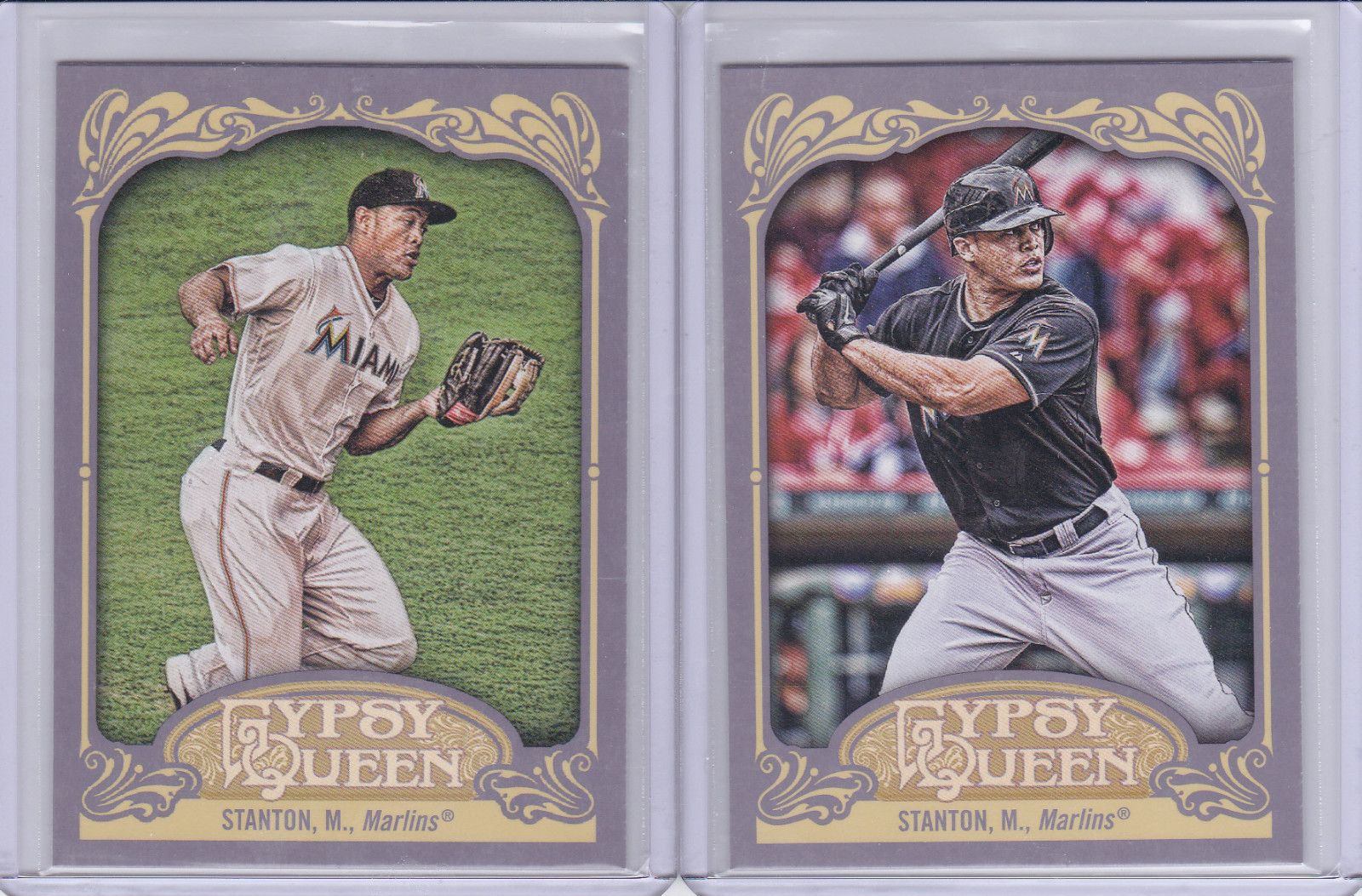 2012 Topps Gypsy Queen Mike Stanton Sp Photo Variation