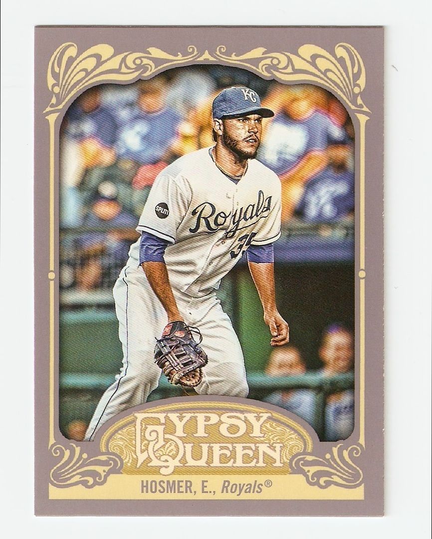 2012 Topps Gypsy Queen Eric Hosmer RC Sp Variation