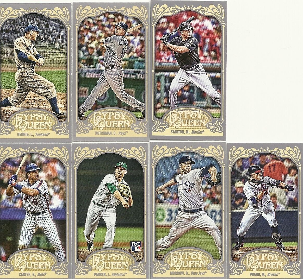 2012 Topps Gypsy Queen Mike Stanton Mini