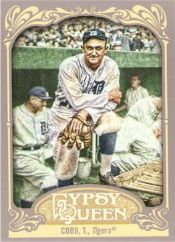 2012 Topps Gypsy Queen Ty Cobb Sp Variation