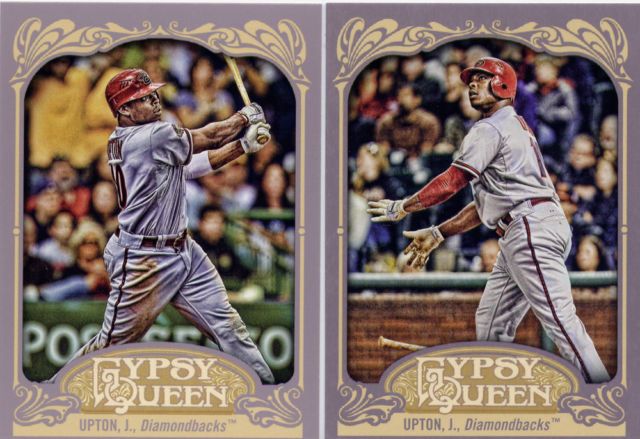 2012 Topps Gypsy Queen Justin Upton Base
