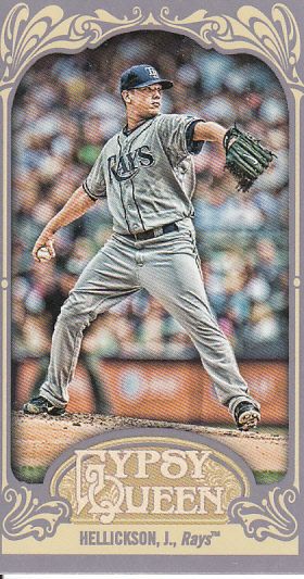 2012 Topps Gypsy Queen Jeremy Hellickson