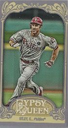 2012 Topps Gypsy Queen Chase Utley Mini