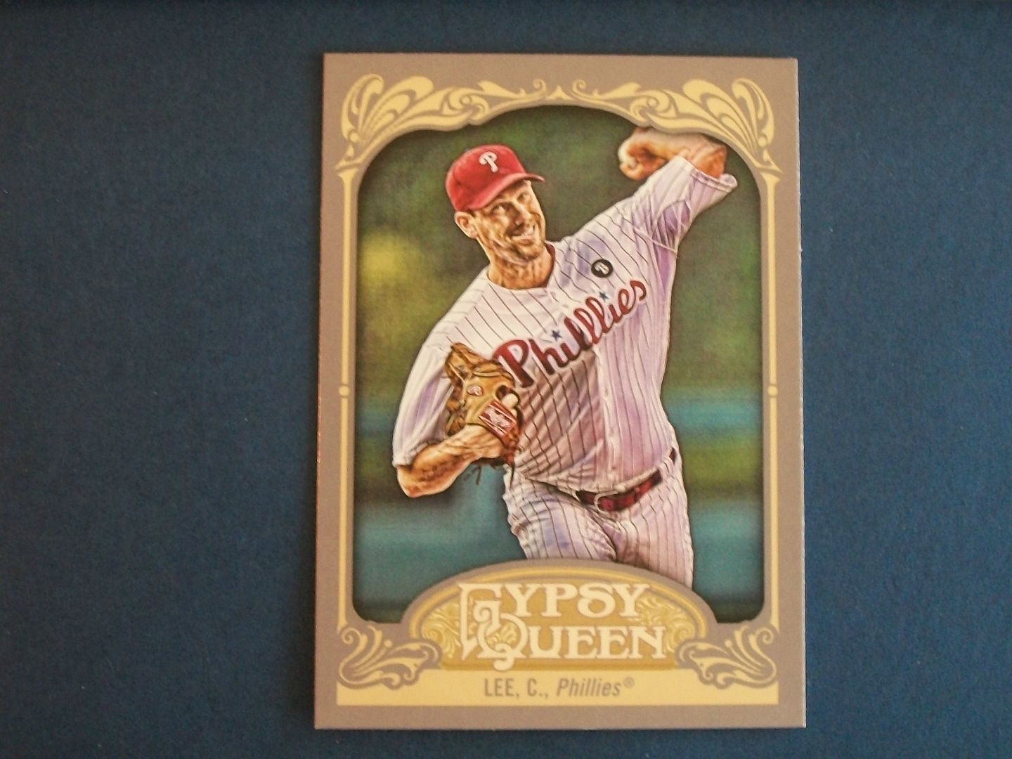 2012 Topps Gypsy Queen Cliff Lee Sp Variation