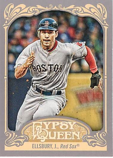2012 Topps Gypsy Queen Jacoby Ellsbury Base Card