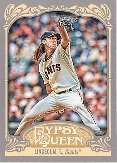 2012 Topps Gypsy Queen Tim Lincecum Base Card