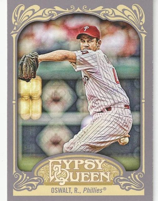 2012 Topps Gypsy Queen Roy Oswalt Sp Varitaion