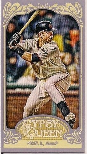 2012 Gypsy Queen Buster Posey Mini Sp