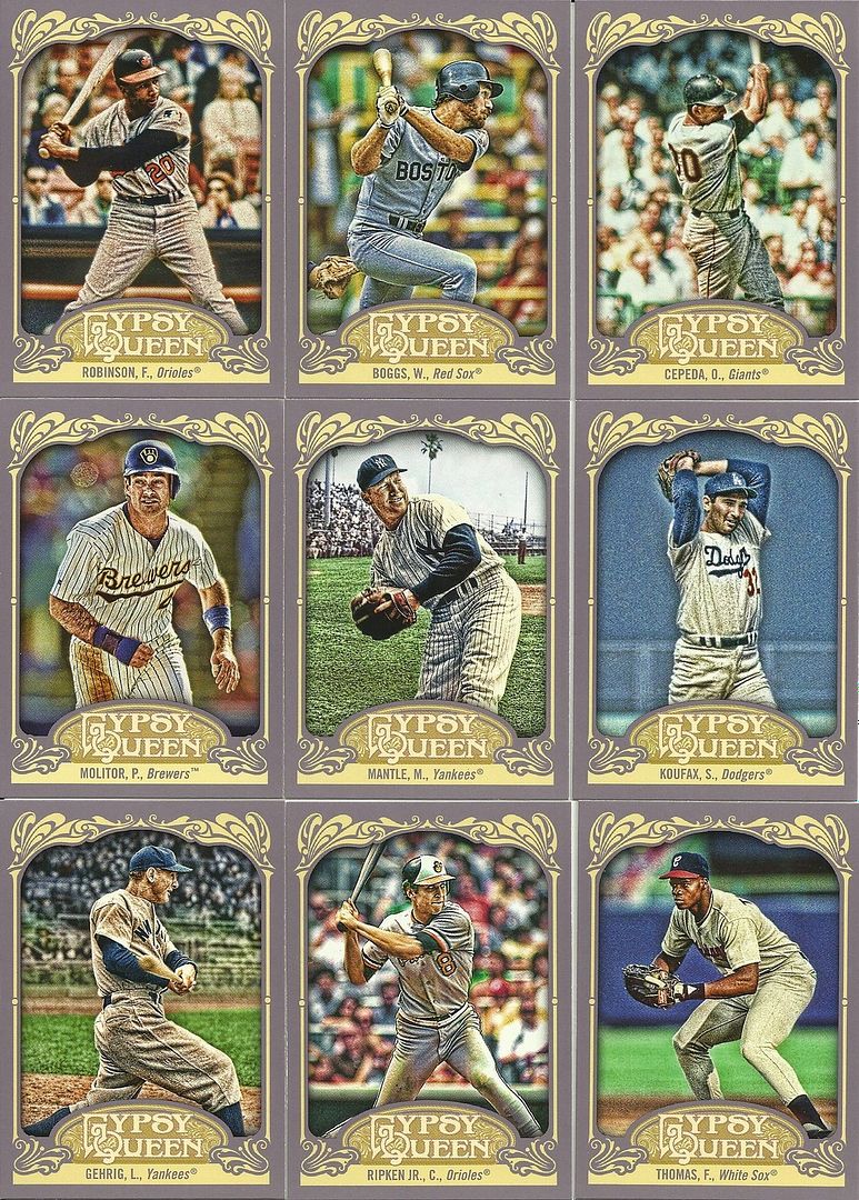2012 Topps Gypsy Queen Wade Boggs Base
