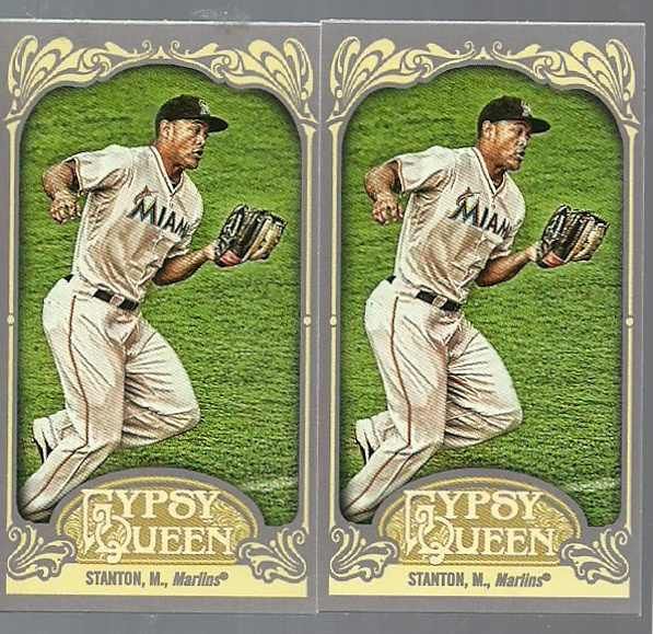 2012 Topps Gypsy Queen Mike Stanton Sp Mini