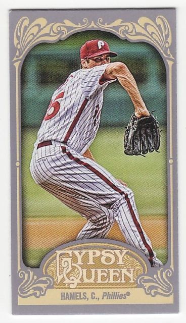 2012 Topps Gypsy Queen Cole Hamels Mini Sp