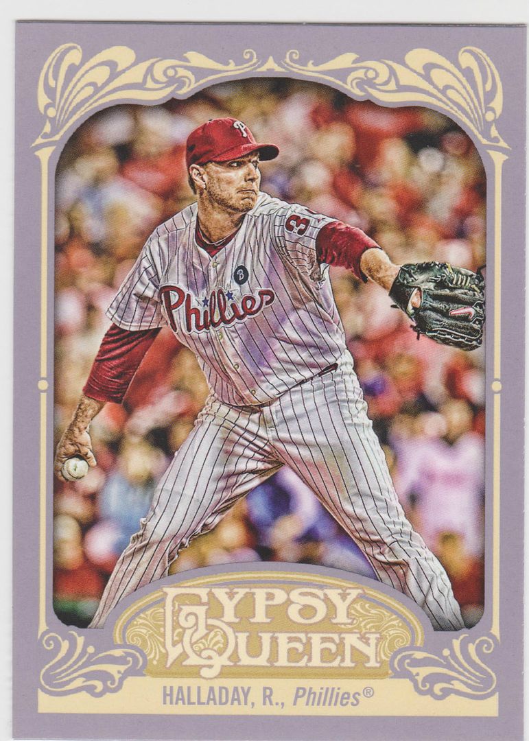 2012 Topps Gypsy Queen Roy Halladay Base Card