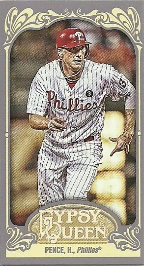 2012 Topps Gypsy Queen Hunter Pence Mini 