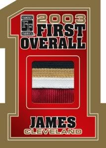 Famous Fabrics LeBron James 1st Overall