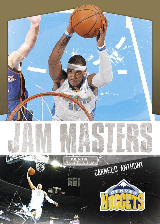 2009/10 Panini Platinum Carmelo Anthony Jam Masters