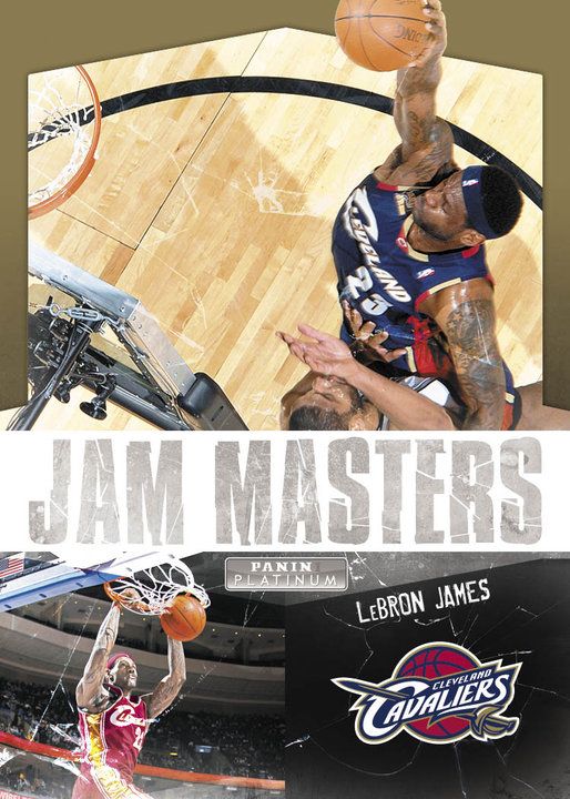 2009/10 Panini Platinum LeBron James Jam Masters