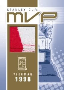 Famous Fabrics Steve Yzerman MVP