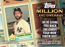 2010 Topps Series 2 Million Card Giveaway