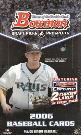 2006 Bowman Chrome Draft Baseball 
