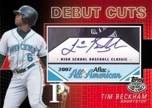 2010 Topps Pro Debut Baseball MILB Cuts Trading Cards