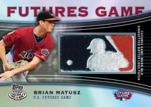 2010 Topps Pro Debut Futures Game Patch Cards
