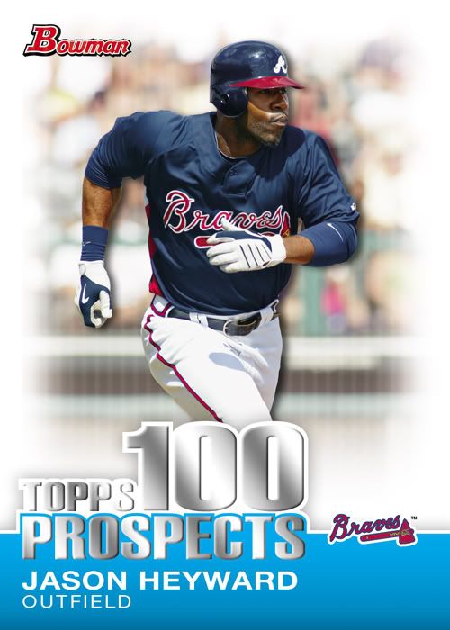 2010 Topps 100 Prospects Bowman Insert Cards